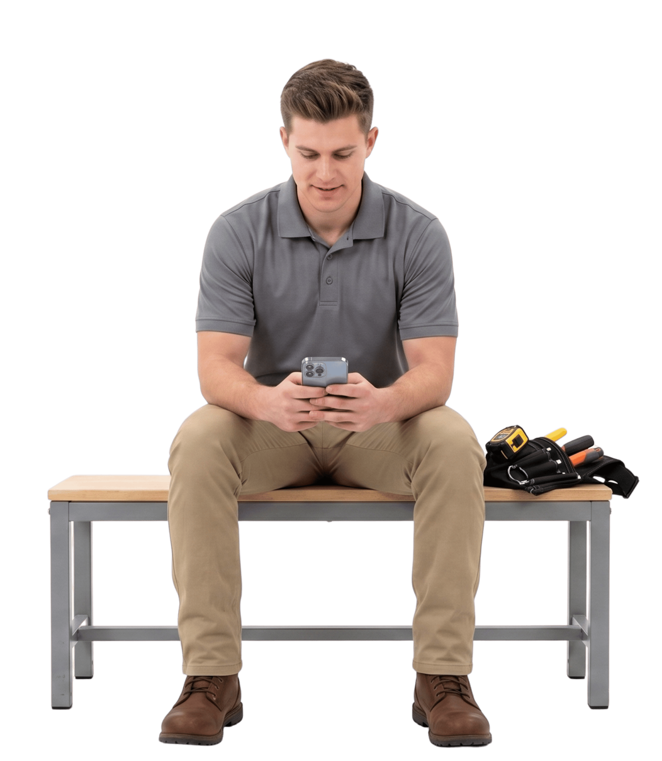 Home inspector on bench — NextDay Inspect is hiring in VA, MD, DC, PA, and WV