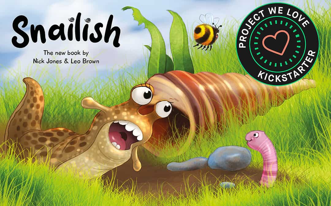 My Kickstarter for Snailish is now live!
