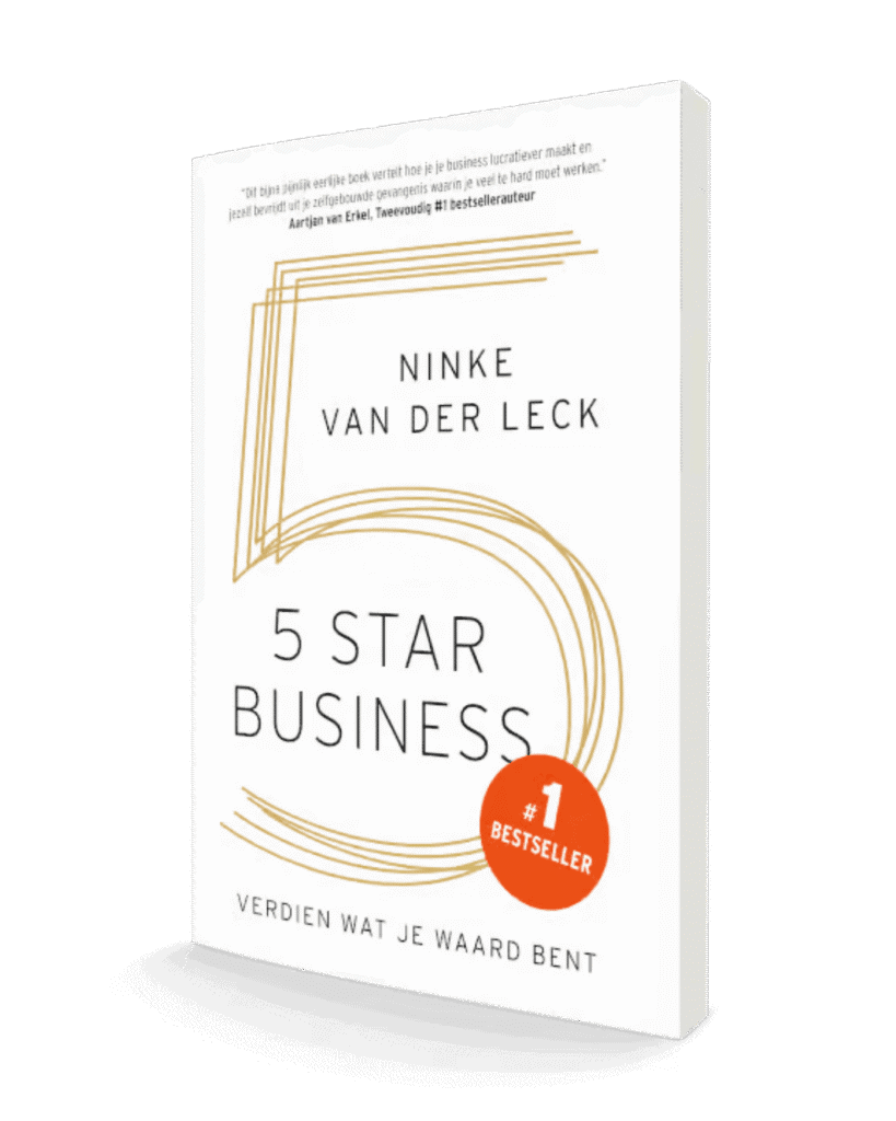 Mockup Boek 5 Star Business