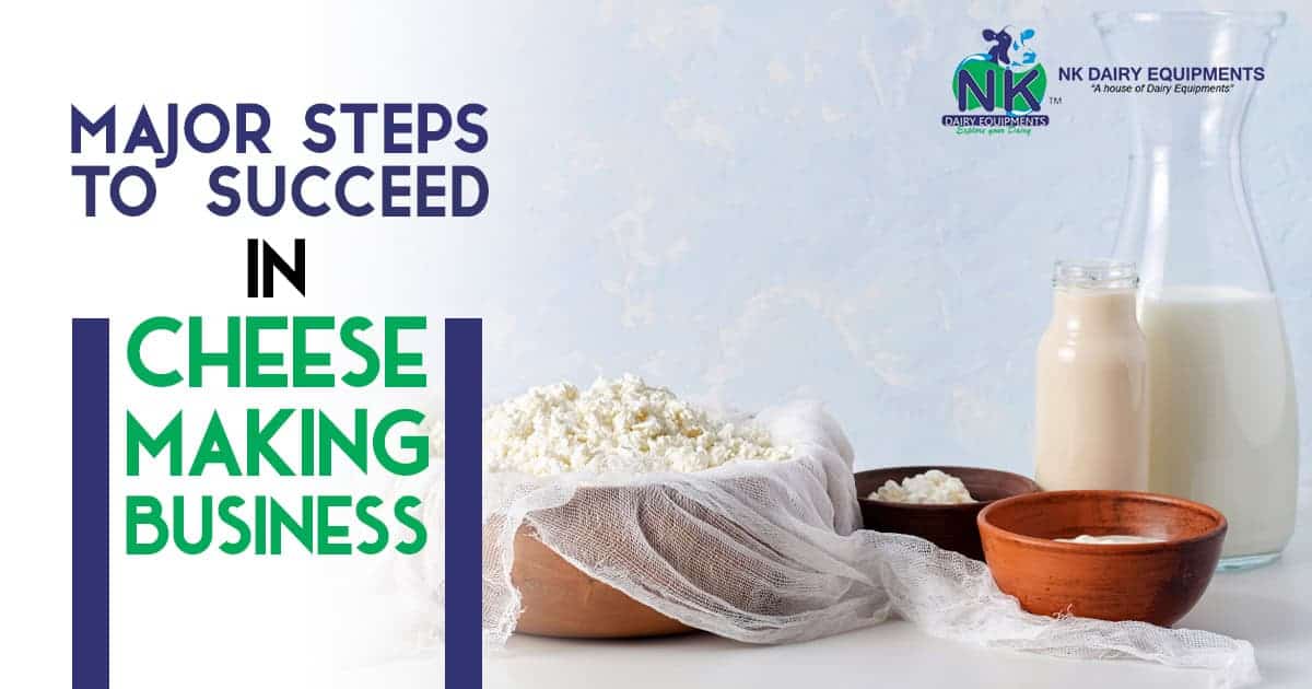 Dairy equipment for cheese making, cheese processing machinery, milk to cheese production equipment, NK Dairy Equipments.