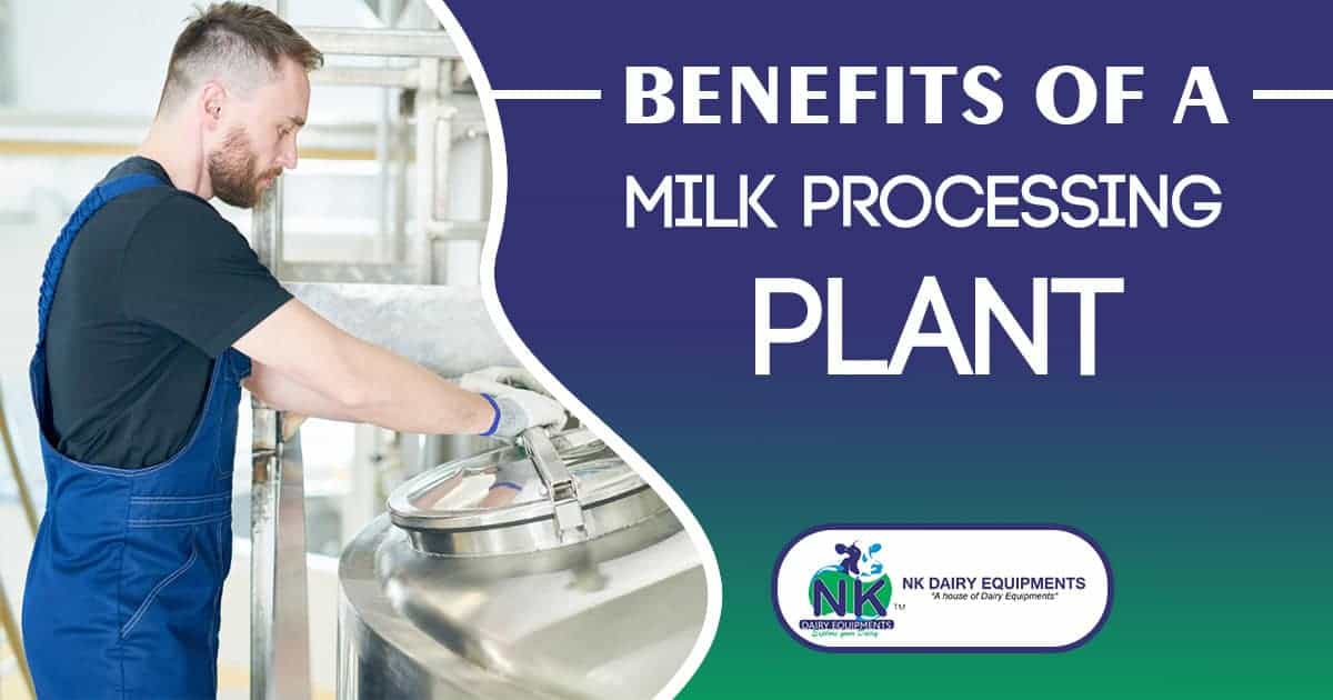 Milk processing plant dairy equipment for efficient milk production from NK Dairy Equipments.