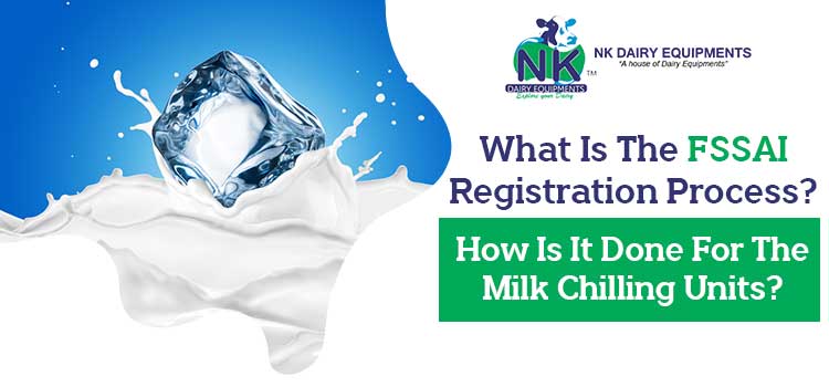 Ice cube splashing into milk for dairy equipment safety.