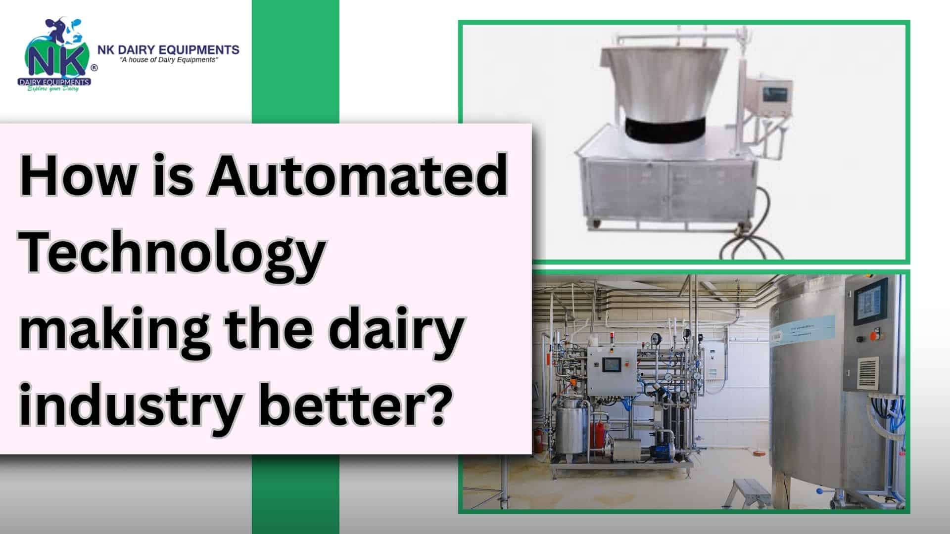Automatic dairy processing equipment for efficient milk production and industry advancement.