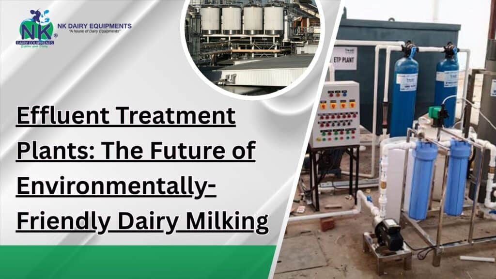 Effluent treatment plant for sustainable and eco-friendly dairy milk processing.