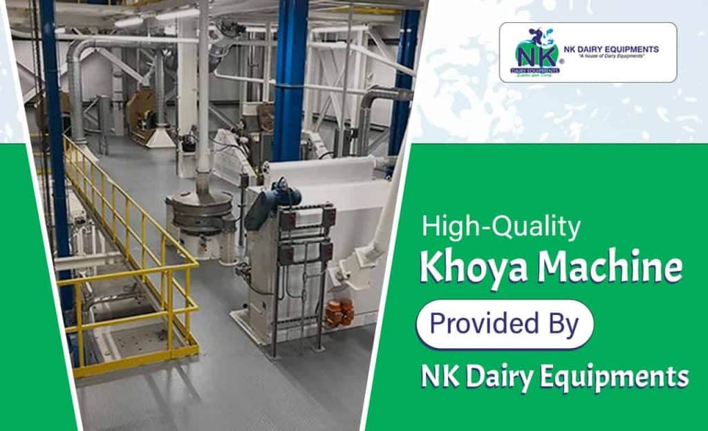High-Quality Khoya Machine for Dairy Processing by NK Dairy Equipments.