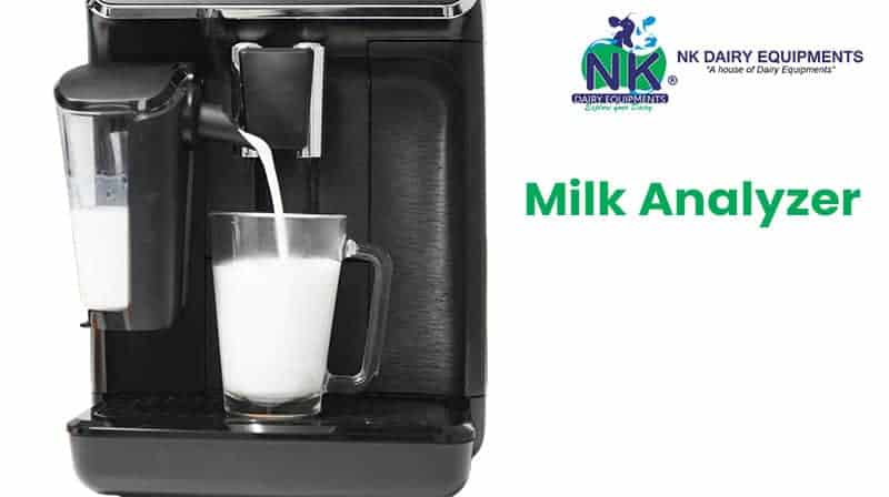 High-precision milk analyzer machine for dairy farms and milk testing laboratories.
