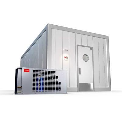 High-efficiency dairy cooling and storage unit from NK Dairy Equipment for milk preservation and freshness.