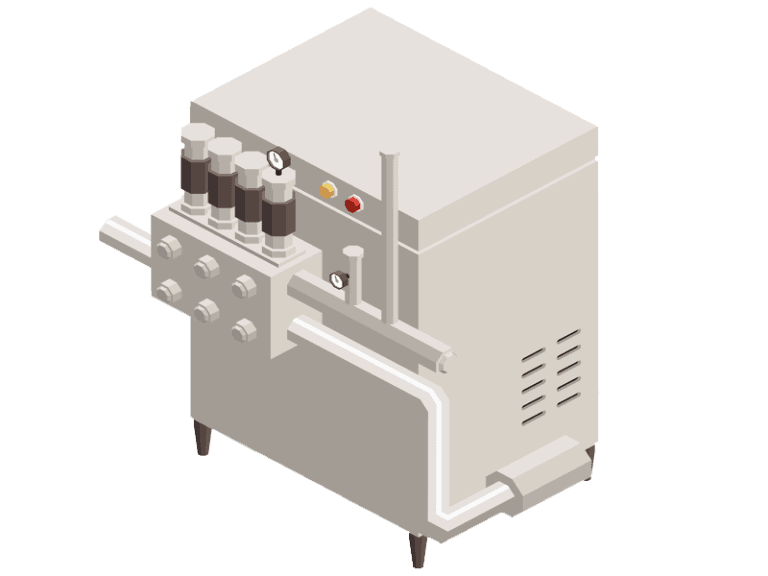 Efficient dairy processing equipment for smooth milk production and packaging.