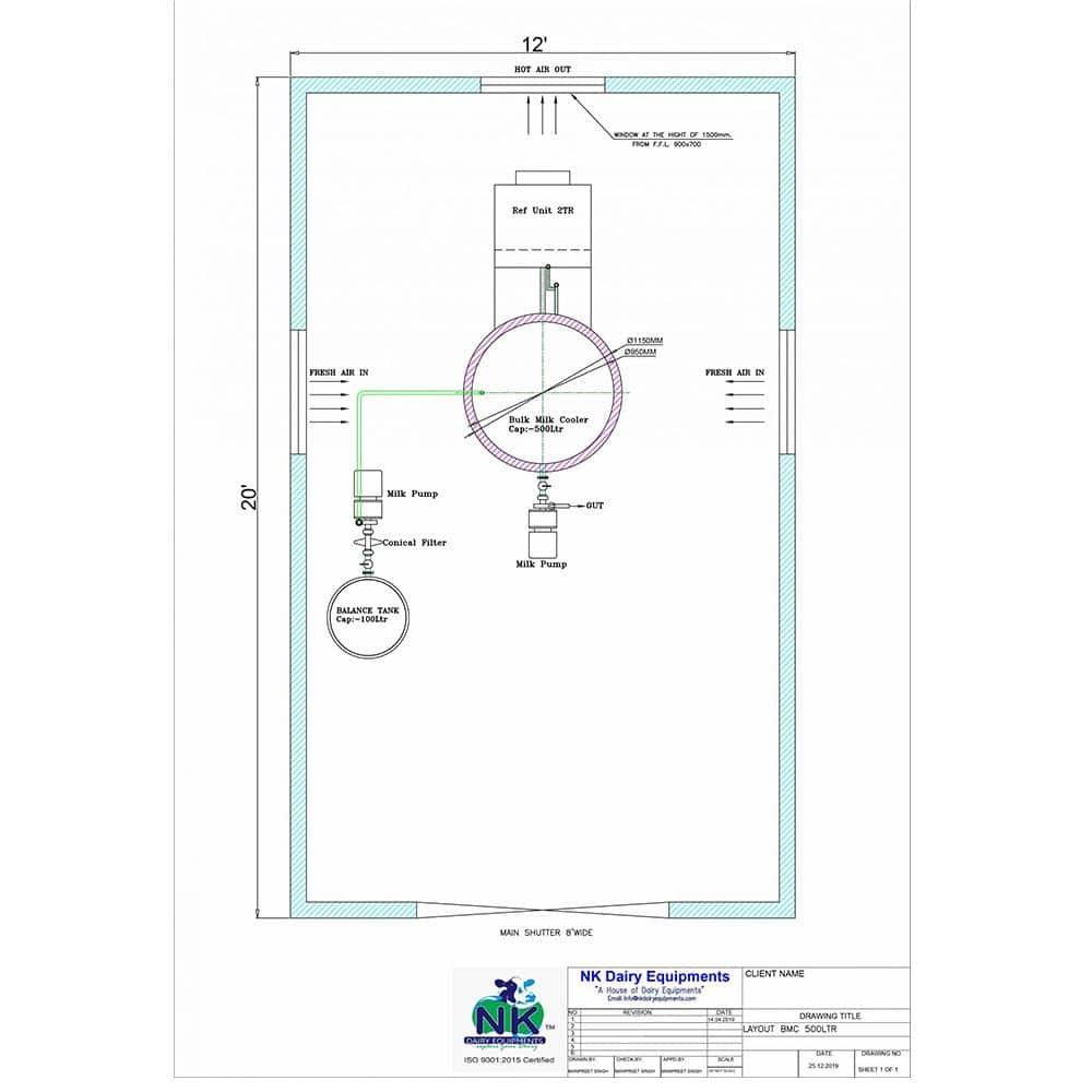 High-quality dairy milk cooling and processing equipment diagram for dairy farm efficiency.