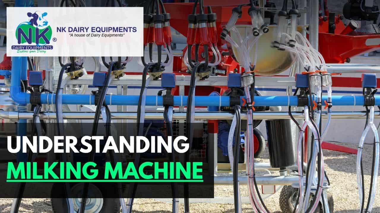 Milk equipment for dairy farms, dairy milking machines, NK Dairy Equipments, high-quality milking machinery for dairy farms.