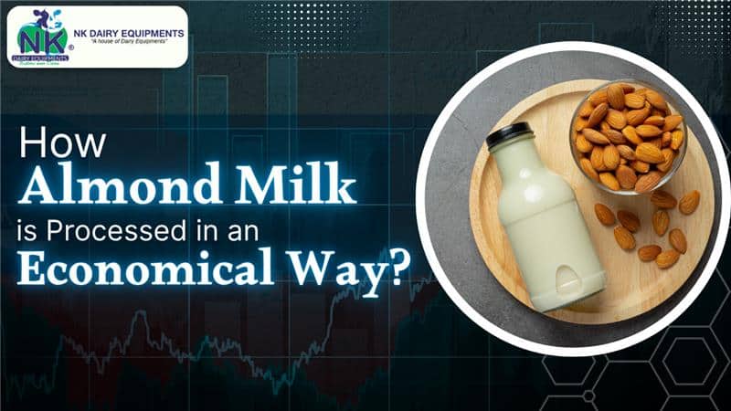 Almond milk processing equipment for efficient dairy production and value addition.