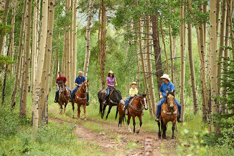 guest services horseback riding