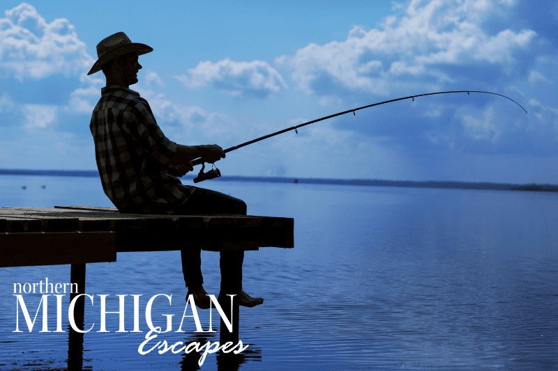 picture of someone fishing