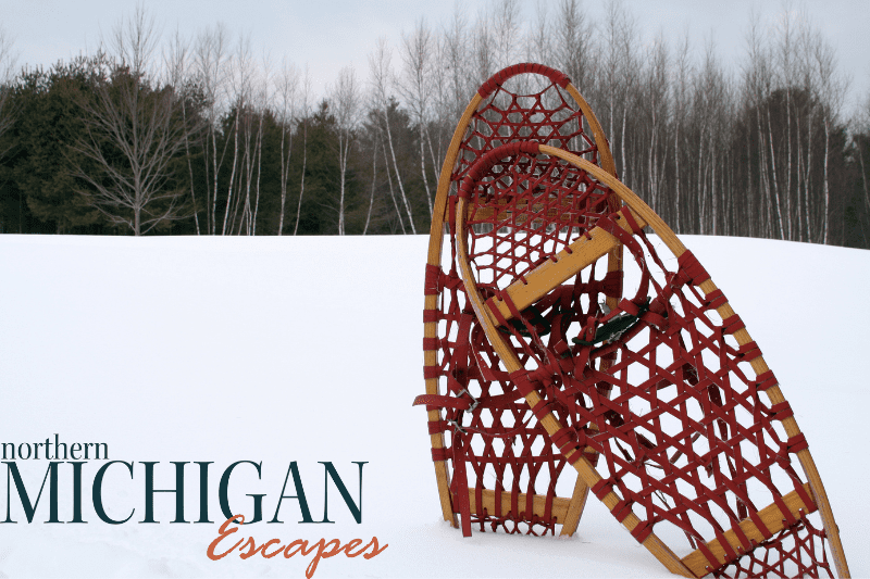 snowshoeing