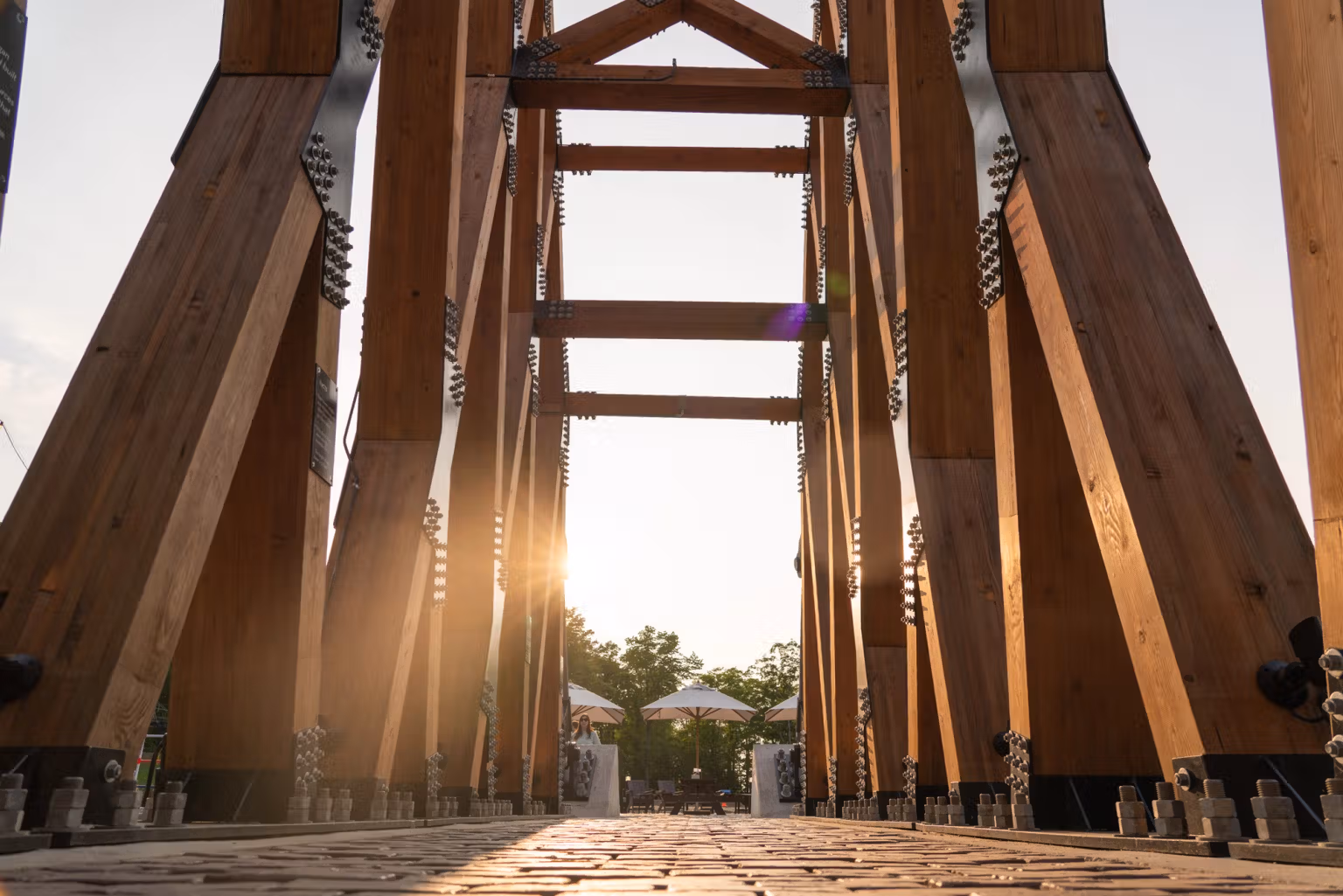 Skybridge Michigan Sunshine