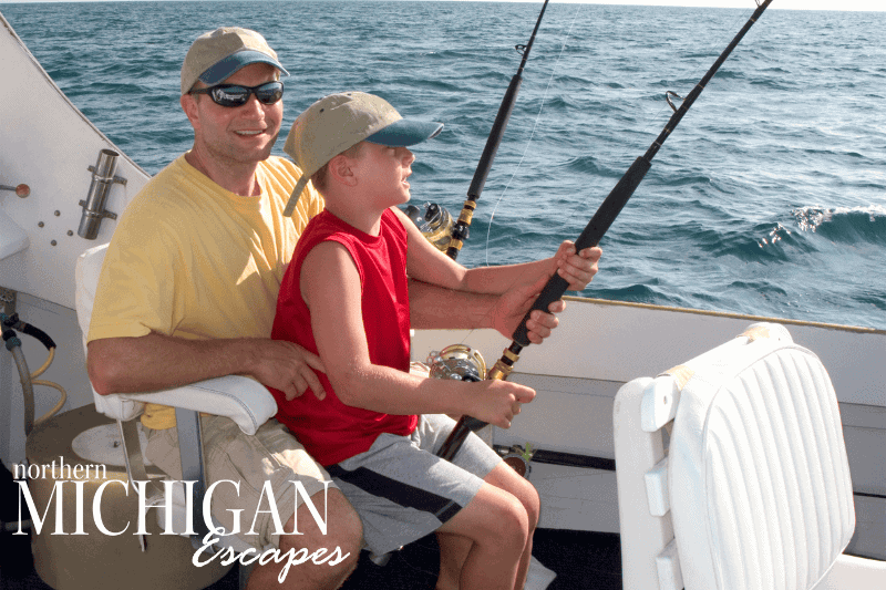 Northern Michigan Charter Fishing Family