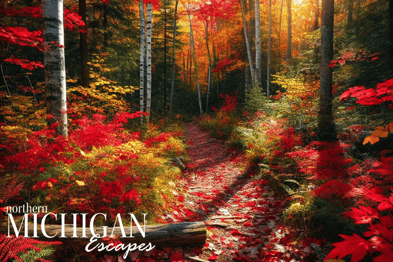 hiking in the fall