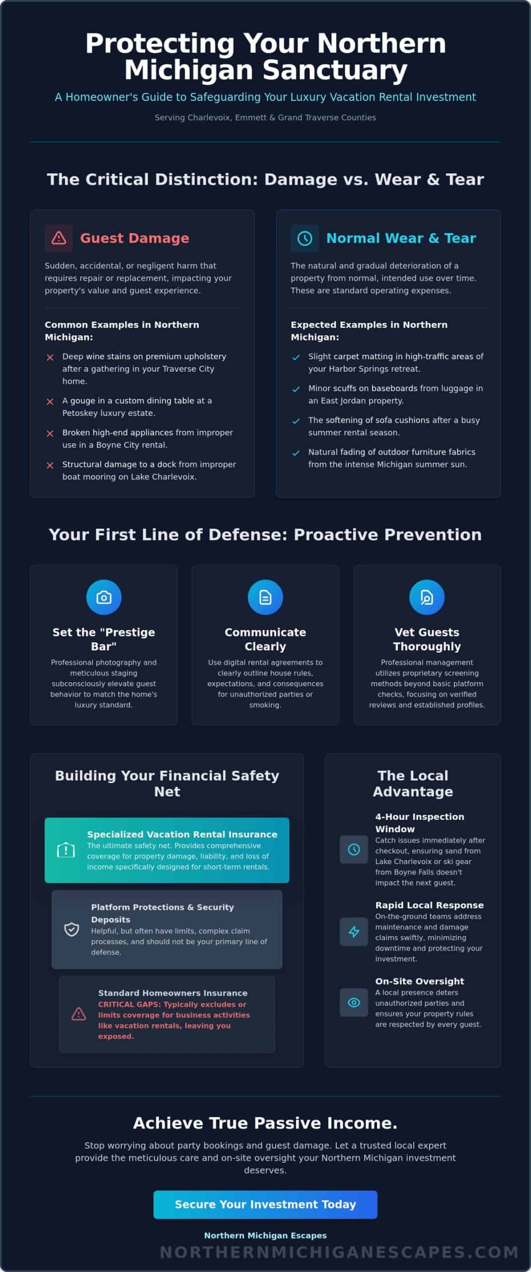 Protecting Your Northern Michigan Rental Property from Guest Damage: The 2026 Host Guide