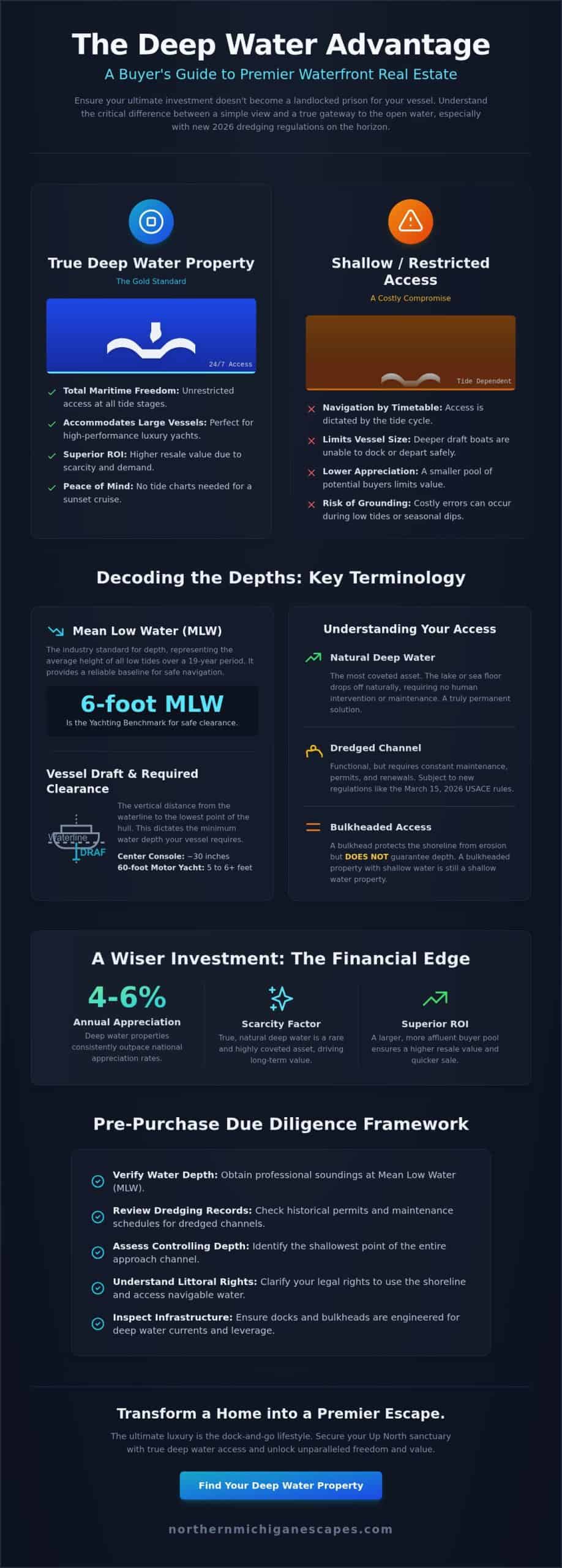 The Ultimate Guide to Deep Water Properties: Luxury, Boating, and Investment in 2026