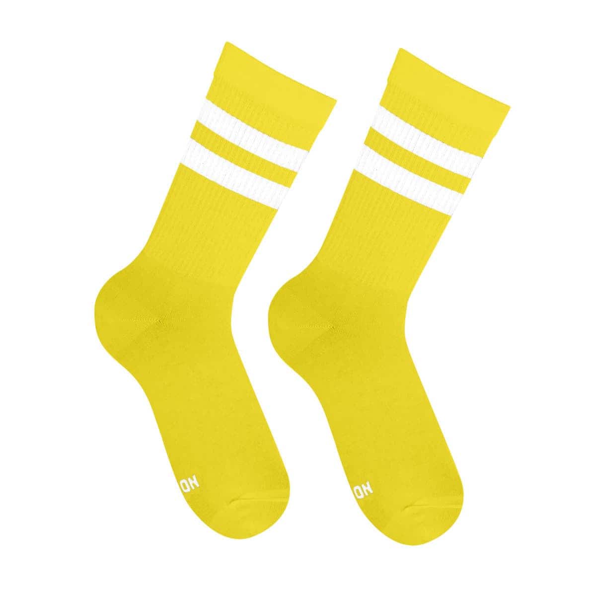 Yellow Essential (white stripes) шкарпетки NOSKAR