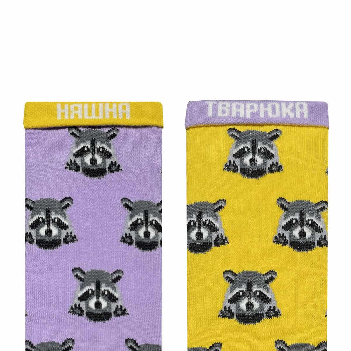 Єноти фіолетові шкарпетки NOSKAR