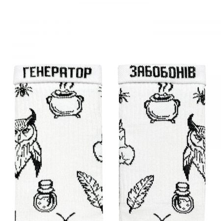 Magic Tattoo White шкарпетки NOSKAR