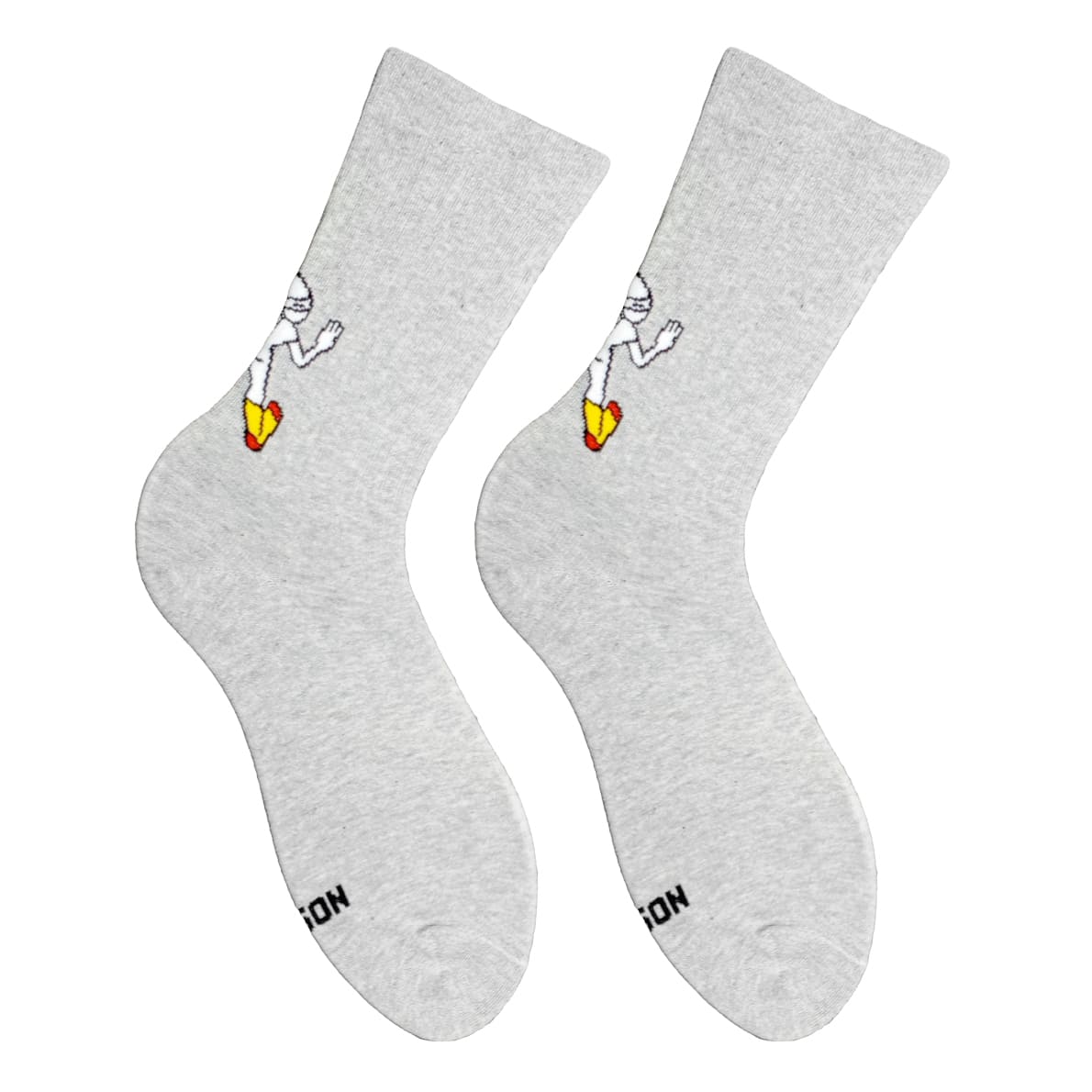 Noskar Logo Essentials Gray шкарпетки NOSKAR