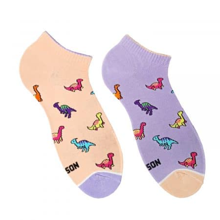 Короткі “Peach Dinosaurs” шкарпетки NOSKAR