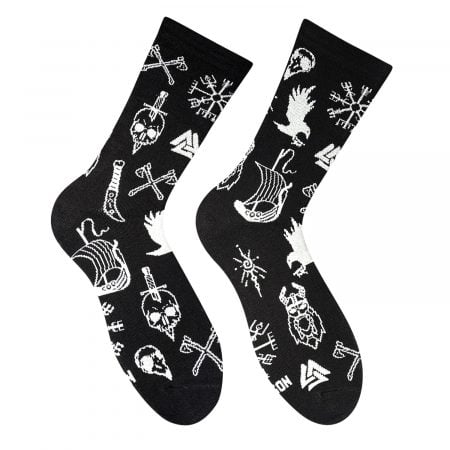 Nordic Tattoo Black шкарпетки NOSKAR