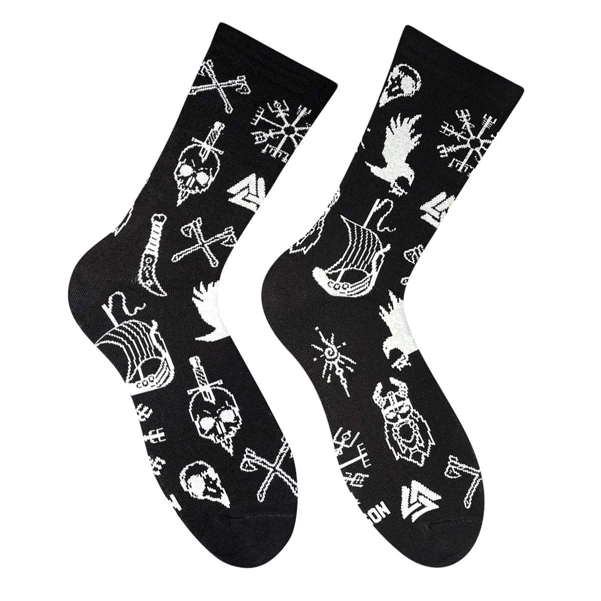 Nordic Tattoo Black шкарпетки NOSKAR