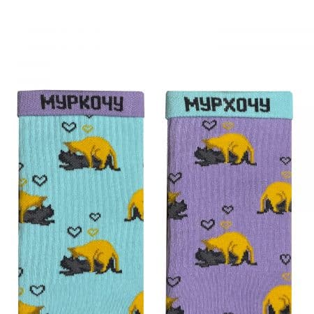 Котики-коханці шкарпетки NOSKAR