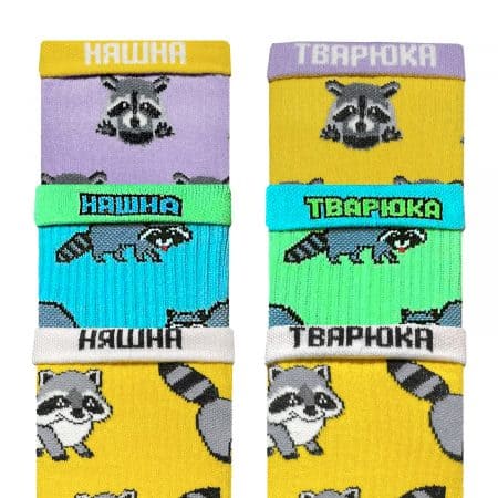 Набір “Єнотиковий” шкарпетки NOSKAR