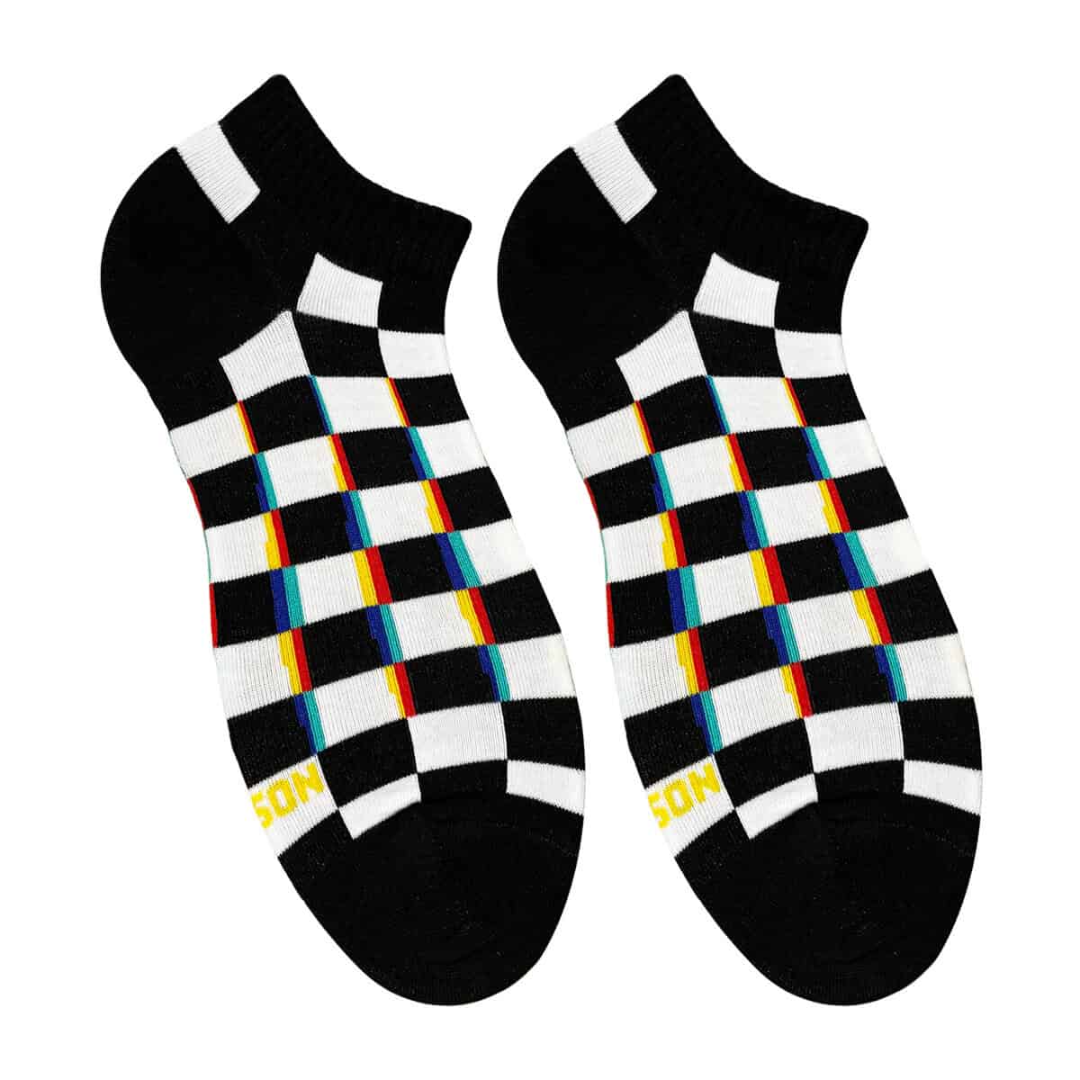 Короткі “Trippy Checks” шкарпетки NOSKAR