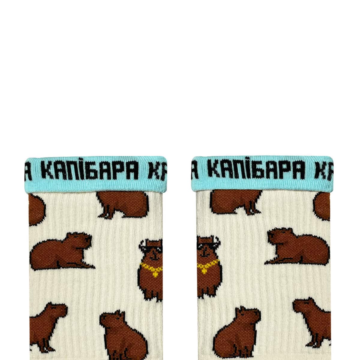 Капібара з цепурою молочні шкарпетки NOSKAR
