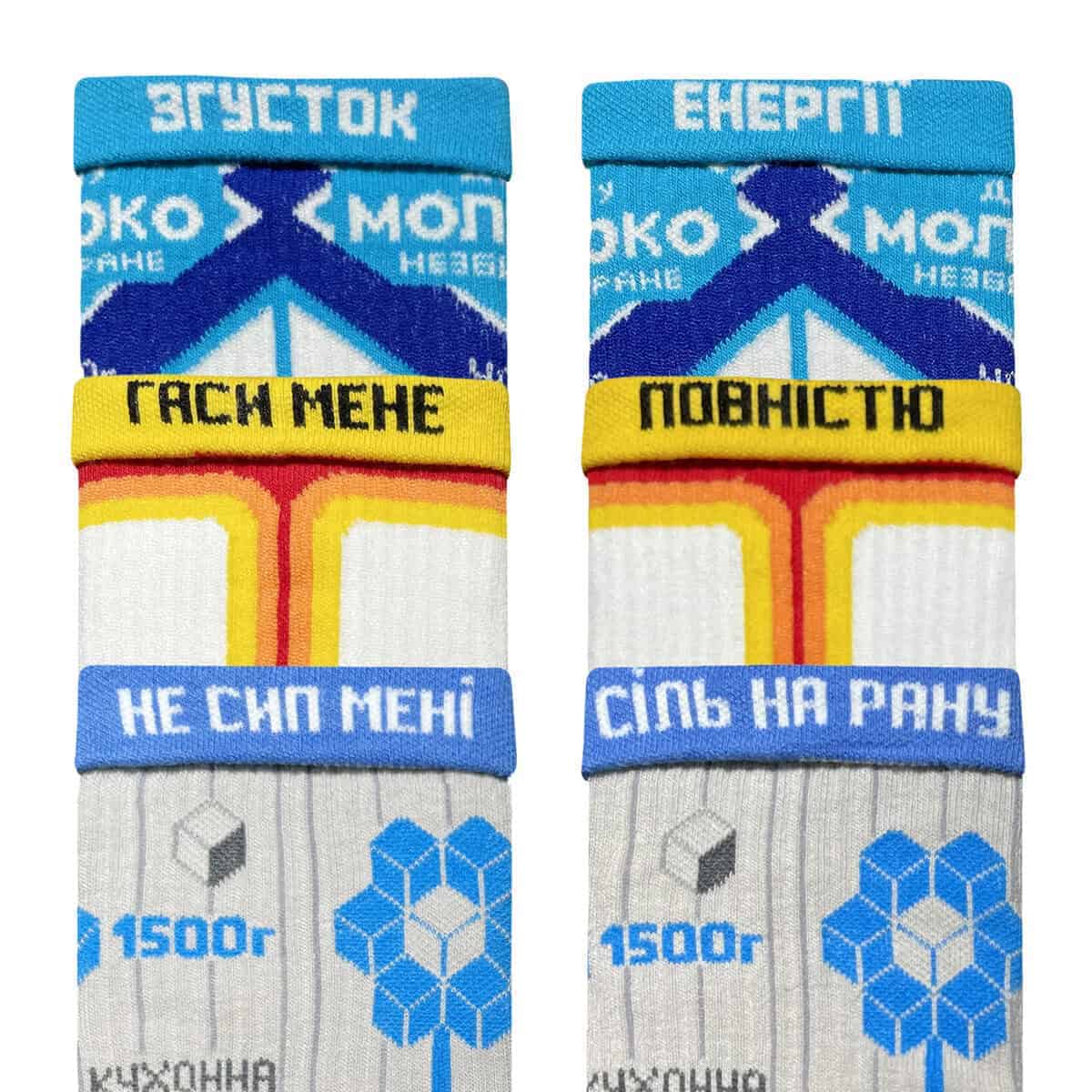 Подарунок “Сіль, Сода, Згущене” шкарпетки NOSKAR