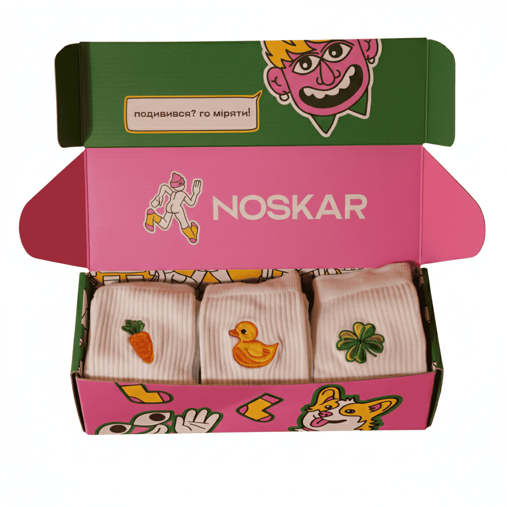 Подарунок “Lucky” шкарпетки NOSKAR