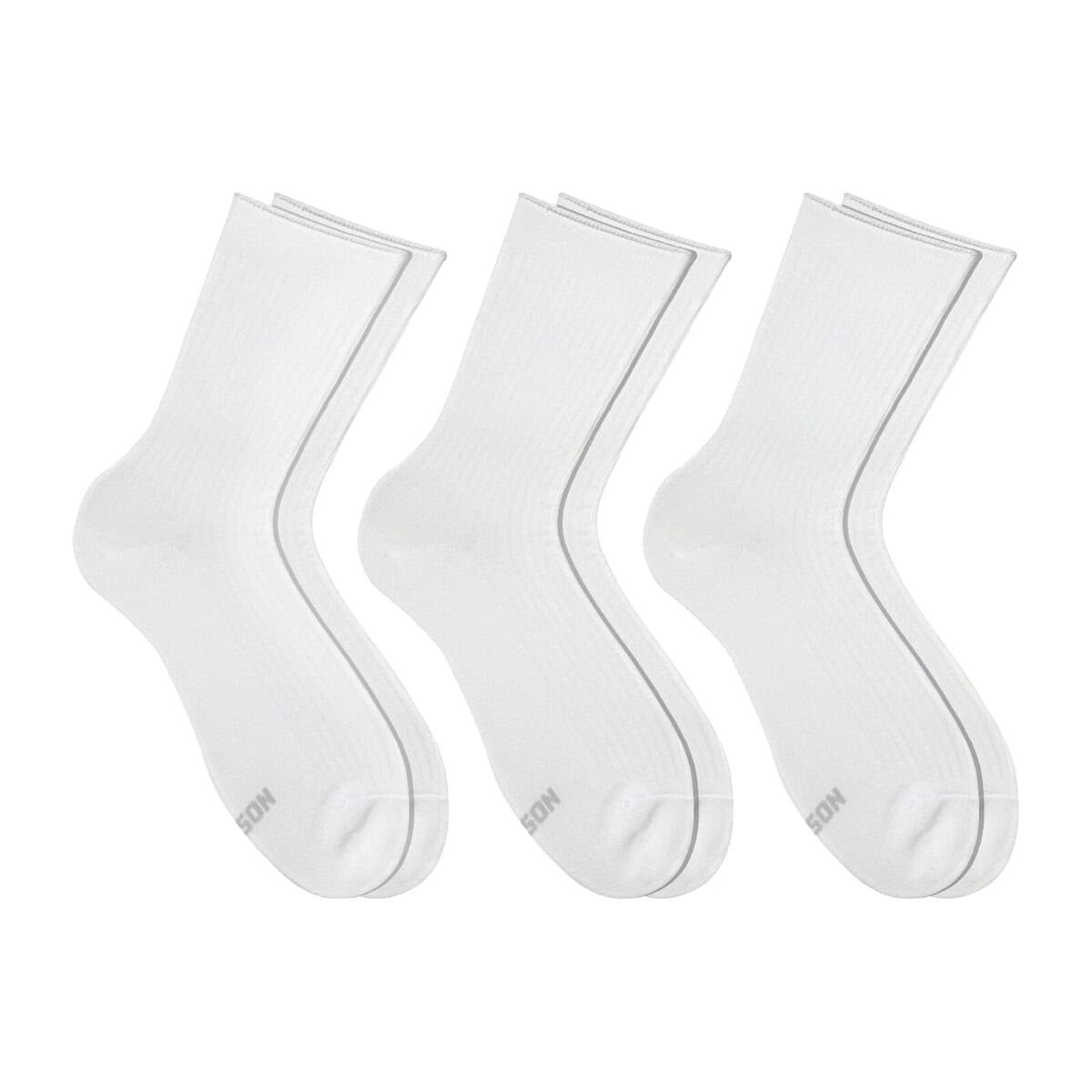 Набір “White Essentials LIGHT Compression” шкарпетки NOSKAR