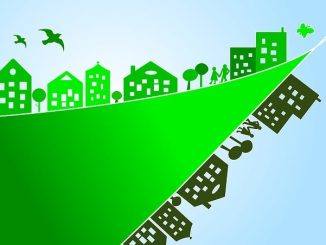 Álvo sustentável de cidades verdes e efeito de crescimento econômico na imagem ambiental.
