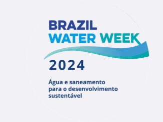 Árvore de água e sustentabilidade para o desenvolvimento sustentável em destaque no evento Brazil Water Week 2024.