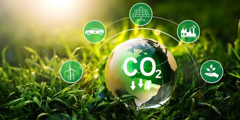 Reduza a emissão de CO2 e promova a sustentabilidade com energias renováveis e práticas ambientais responsáveis. Informe-se sobre o impacto das ações ambientais na preservação do planeta.