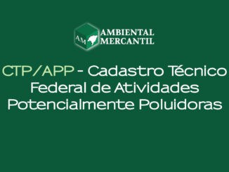 Cadastro técnico federal de atividades potencialmente poluidoras em destaque.