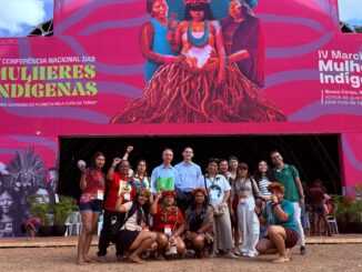Mulheres Indígenas, evento cultural, conferência, marchas e ações ambientais para valorização e preservação das comunidades indígenas no Brasil.