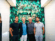 Marcelo Raskin, Eelco Keune, Gerson Raskin e Luiz Felipe Raskin. Foto: Divulgação