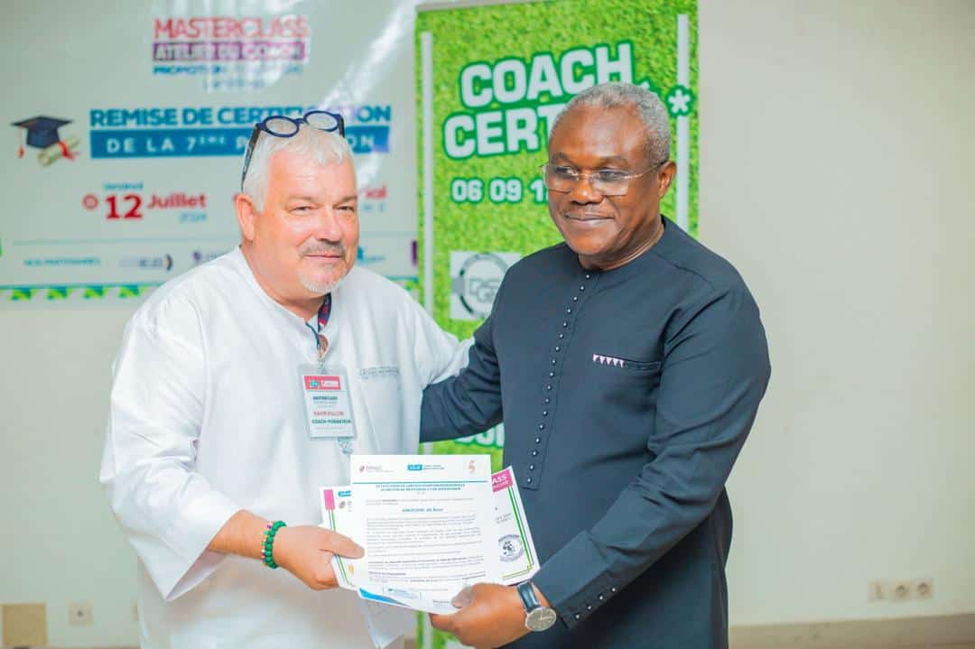 Joachim Ali Kossi AMOUZOU - certifications