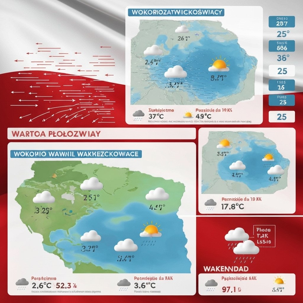 Polska pogoda: Prognozy na dziś, jutro i weekend
