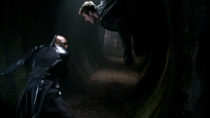 Blade fights in a French sewer