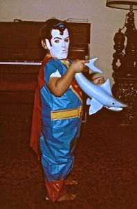 No, I don't know why Superman is carrying Jaws