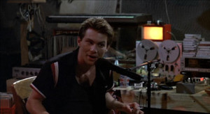 This looks like my studio.  Only I have more toys, less records, and no reel-to-reel tape...but that would add atmosphere.