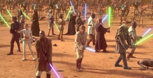 This was the Star Wars prequel I'd dreamt of as a child.  Phantom Menace did not deliver.