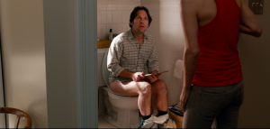 Bathroom humor... literally.